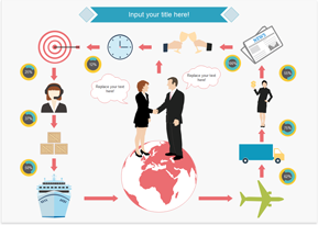 Geschäftsziel-Infografik